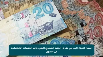 أسعار الدينار البحريني مقابل الجنيه المصري اليوم وتأثير التغيرات الاقتصادية في السوق